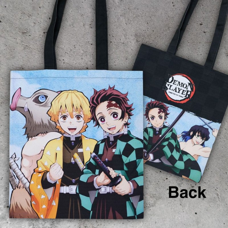 Demon Slayer: Kimetsu no Yaiba sac shopping Inosuke, Zenitsu, Tanjiro