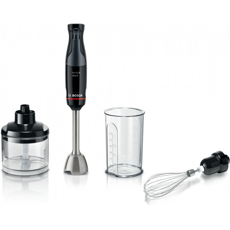 Bosch Serie 4 MSM4B621 blender 0.6 L Immersion blender 1000 W Anthracite Transparent