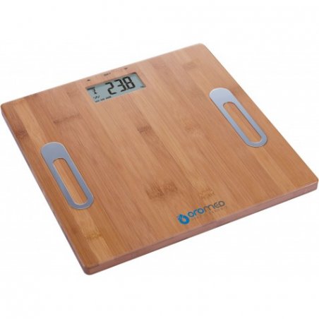 Oromed ORO-SCALE BAMBOO Square Electronic personal scale