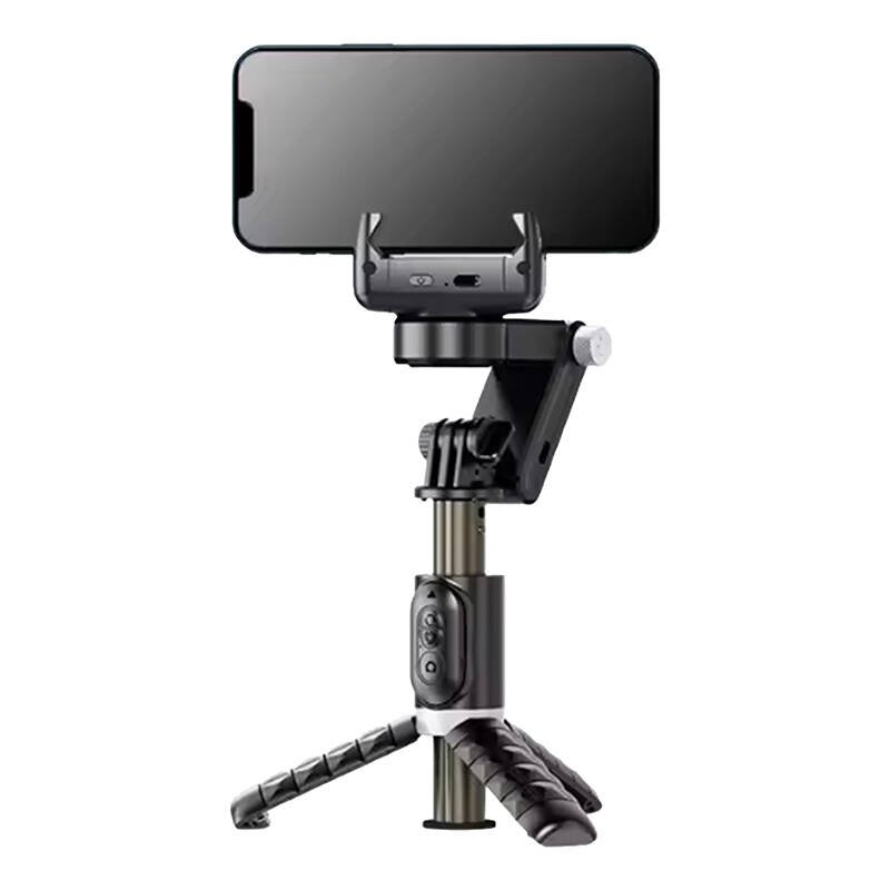 Gimbal/tripod APEXEL Q18 with light (black)