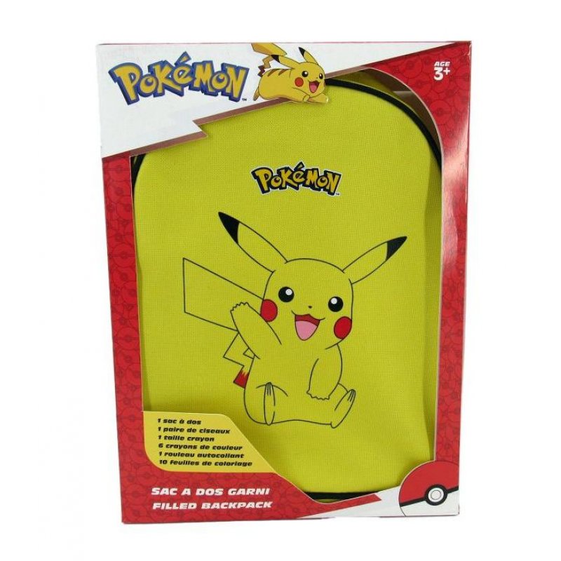Pokémon - Sac de papeterie 20 pièces