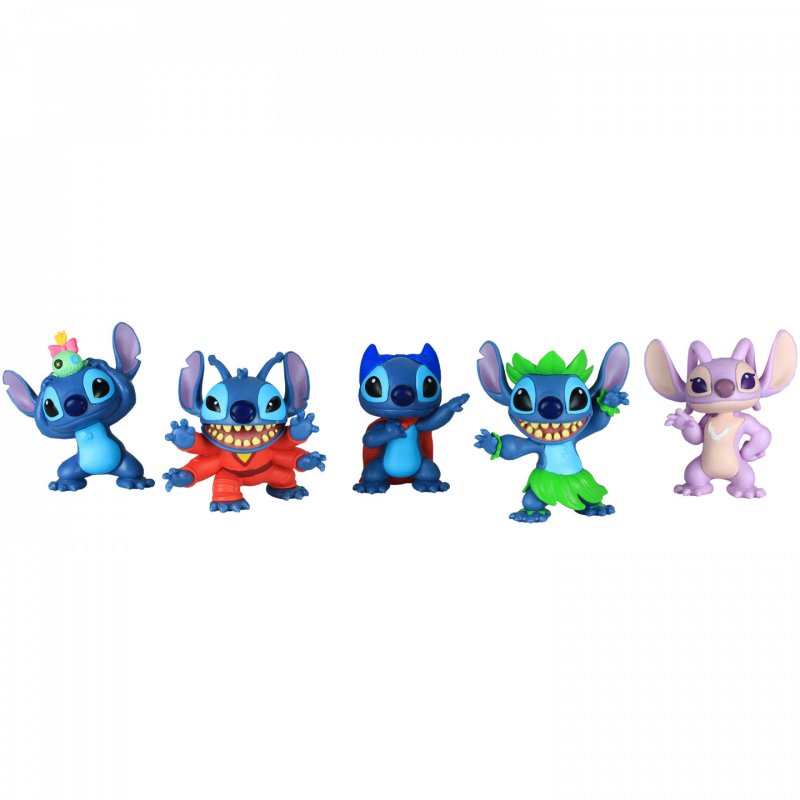Just Play Stitch Collectible Figure Set 5-pack