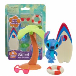 Lilo & Stitch playset Hang Ten Stitch 7 cm