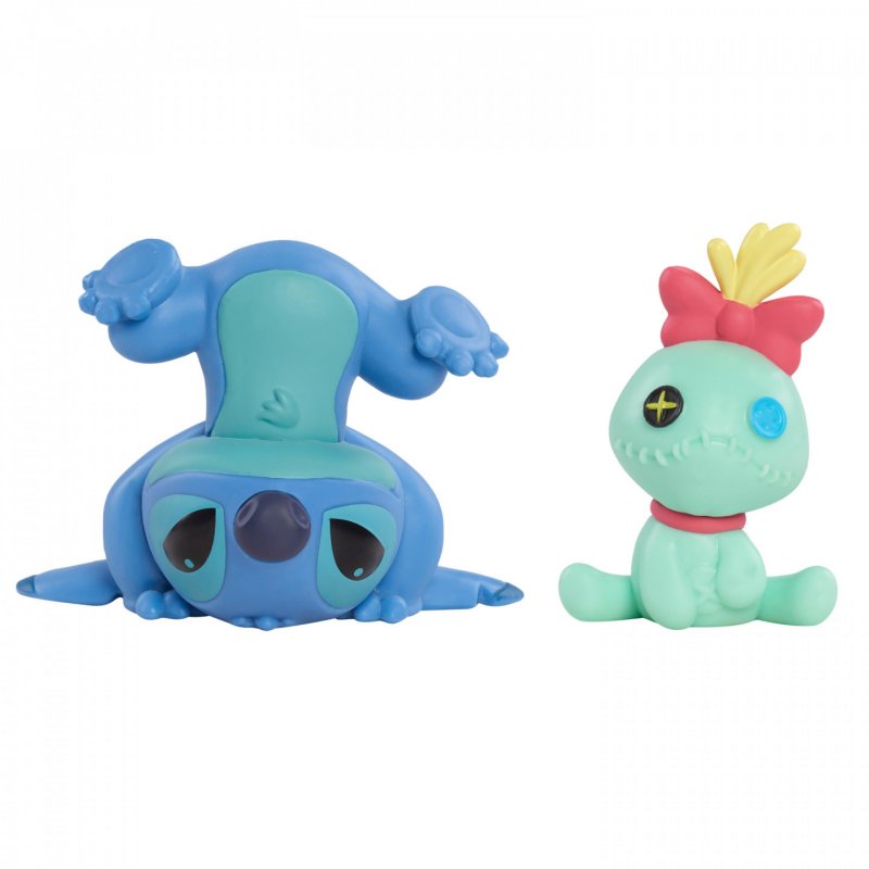 Lilo & Stitch pack 2 figurines Scrump & Upside Down Stitch 7 cm