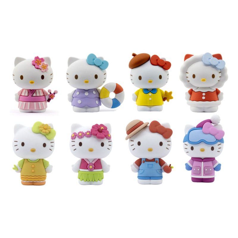 Sanrio présentoir figurines mini Mini-Doll Four Seasons Series Hello Kitty 7 cm (12)