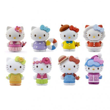 Sanrio présentoir figurines mini Mini-Doll Four Seasons Series Hello Kitty 7 cm (12)