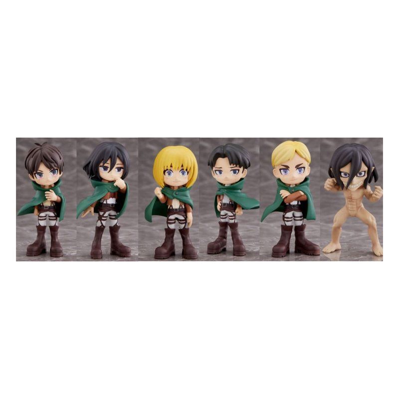 Attack On Titan présentoir figurines mini Anime Series 9 cm (6)