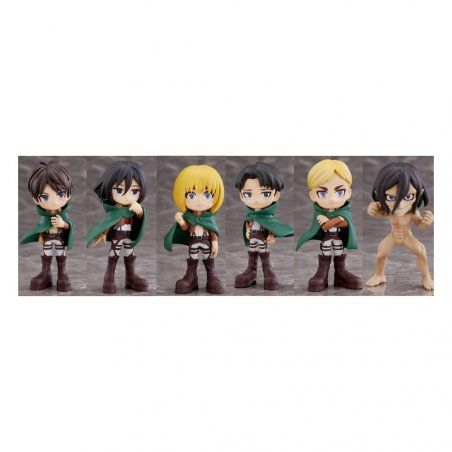 Attack On Titan présentoir figurines mini Anime Series 9 cm (6)