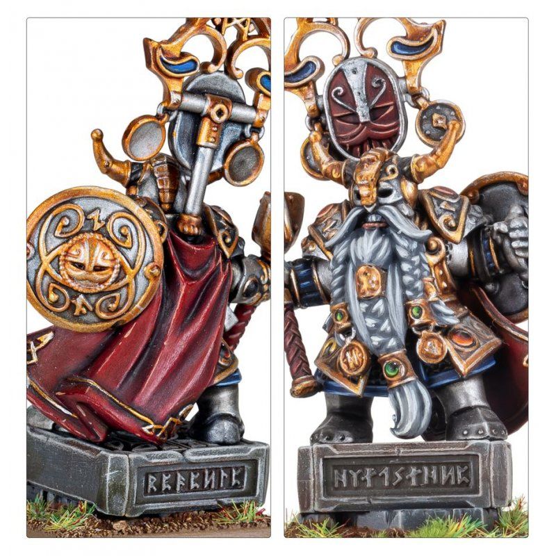 Warhammer ToW - Dwarfen Mountain Holds Roi avec Pierre de Serment