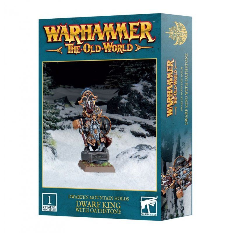 Warhammer ToW - Dwarfen Mountain Holds Roi avec Pierre de Serment