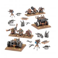 Warhammer ToW - Dwarfen Mountain Holds Canon & Canon Orgue
