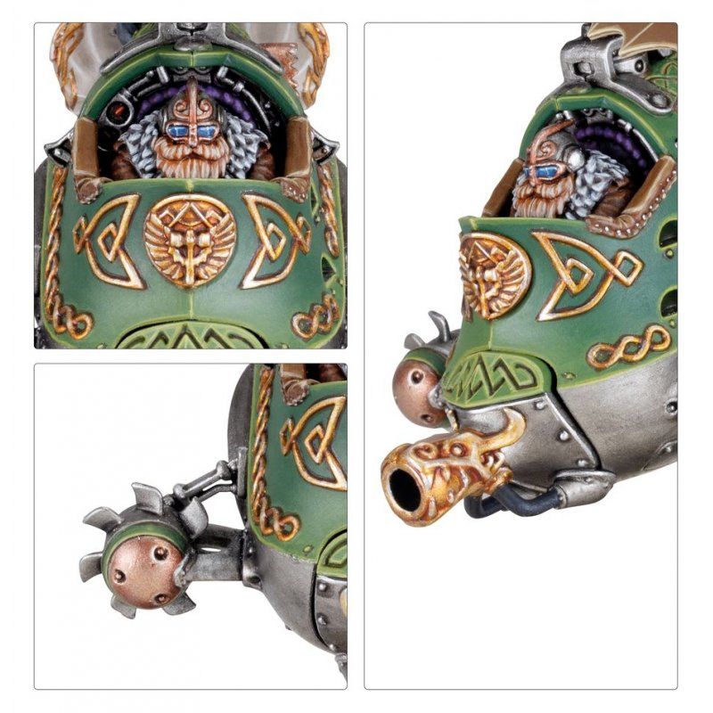 Warhammer ToW - Dwarfen Mountain Holds Gyrocopteres & Gyrobombardiers