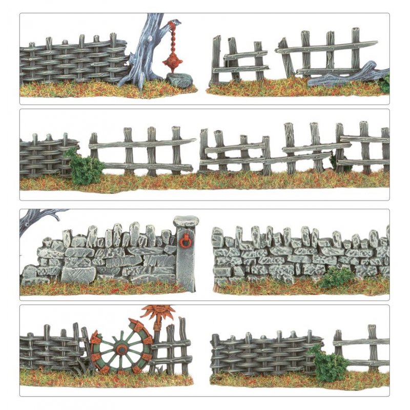 Warhammer ToW - Murs et Clotures