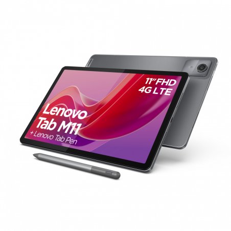 Lenovo Tab M11 4G Mediatek LTE 128 Go 27,9 cm (11") 4 Go Wi-Fi 5 (802.11ac) Android 13 Gris