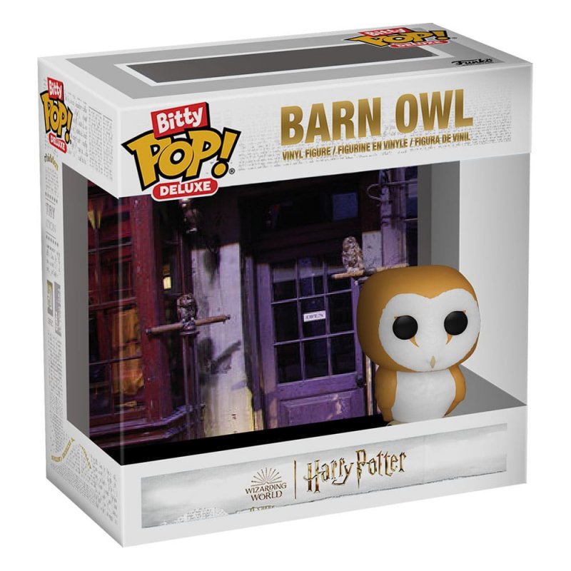 Harry Potter Display (12) pack 4 figurines Bitty POP! Deluxe Vinyl Barn Owl(Owl Emporium) 2,5 cm