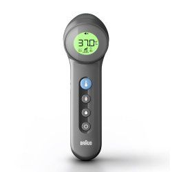 Braun BNT 400 BK Thermomètre à distance Gris Front Boutons