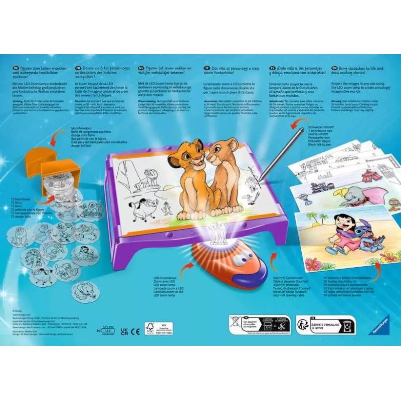 Ravensburger 23946 colouring pages/book Color by numbers kit