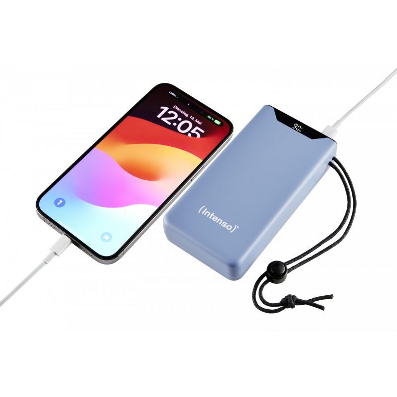 Intenso 7332055 power bank Lithium Polymer (LiPo) 20000 mAh Blue