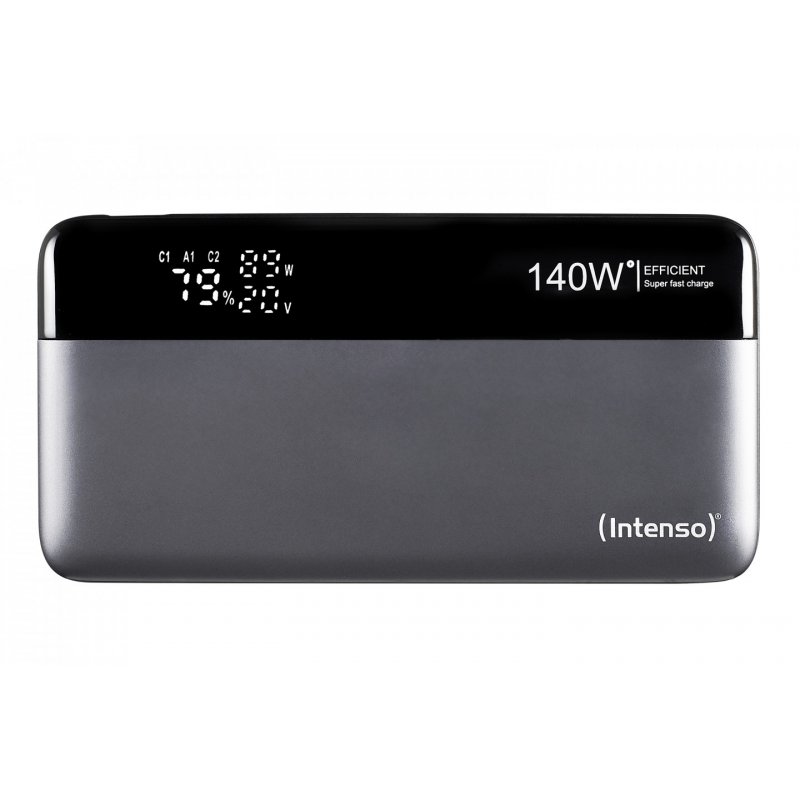 Intenso 7350060 banque d'alimentation électrique Lithium-Ion (Li-Ion) 25000 mAh Noir, Gris