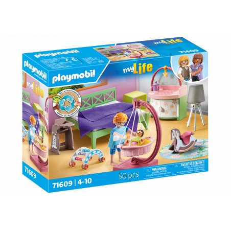 71609 Playm. Schlafzimmer mit Babyspielecke 71