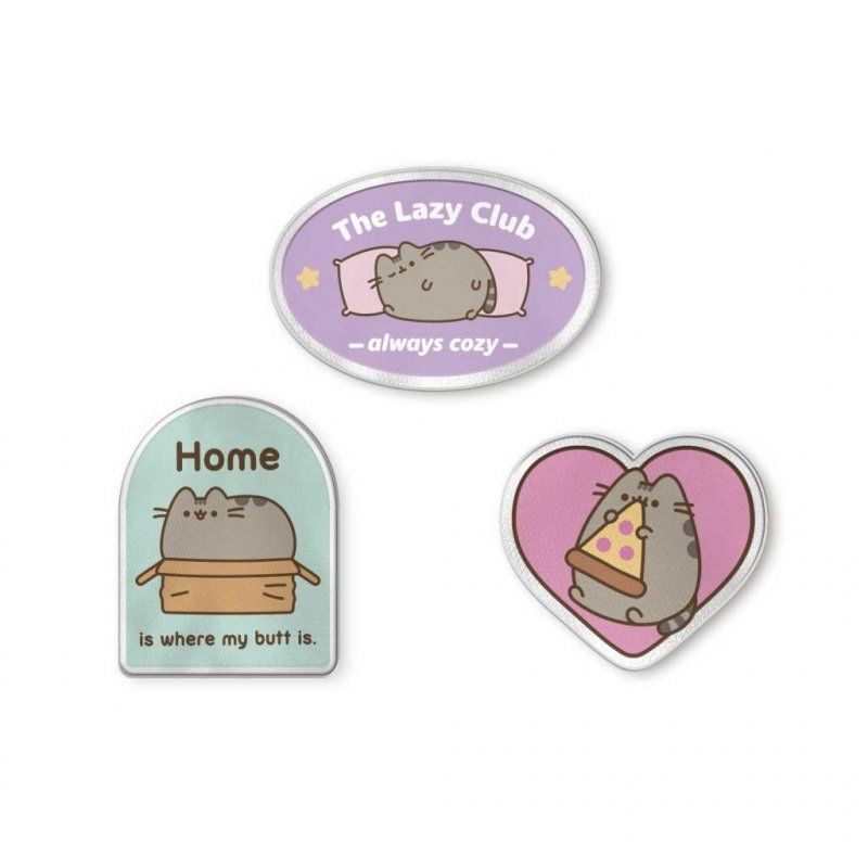 PUSHEEN - Set de 3 Transfert pour textile