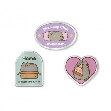 PUSHEEN - Set de 3 Transfert pour textile