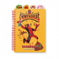 DEADPOOL - Notebook Intercalaires - Format A5