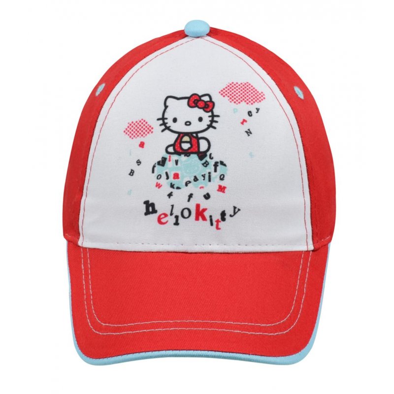HELLO KITTY - Rouge - Casquette 52cm