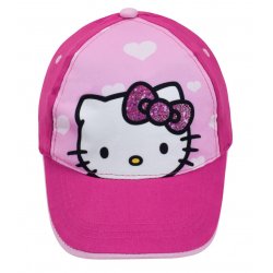 HELLO KITTY - Rose - Casquette 52cm