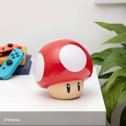 NINTENDO - Veilleuse Sonore - Mushroom - 12cm - Try Me