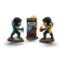 Iron Studios - MiniCo - Mortal Kombat – Scorpion vs Subzero Arcade Statue 16cm