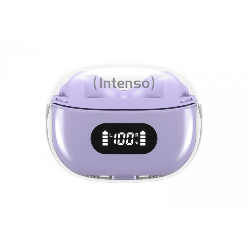 Intenso T313AE Headset True Wireless Stereo (TWS) In-ear Calls/Music/Sport/Everyday USB Type-C Bluetooth Purple