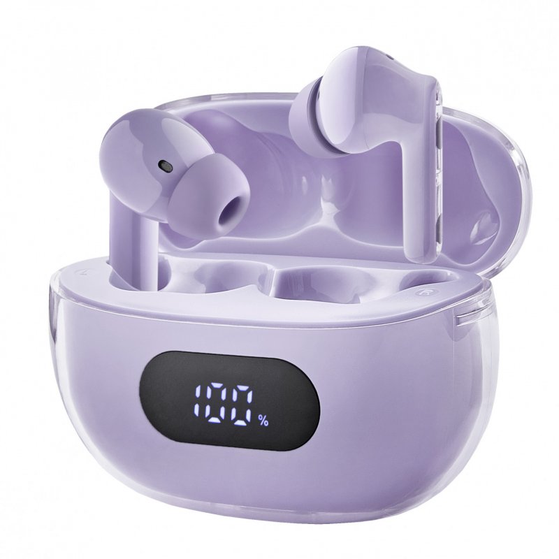 Intenso T313AE Casque True Wireless Stereo (TWS) Ecouteurs Appels/Musique/Sport/Au quotidien USB Type-C Bluetooth Violet