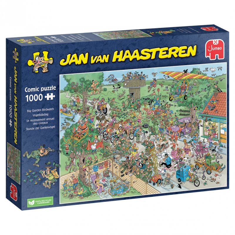 Jan van Haasteren - Big Garden Birdwatch (1000 Pieces)