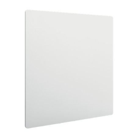 Nobo - Magnetic Whiteboard 45x45cm - Steel