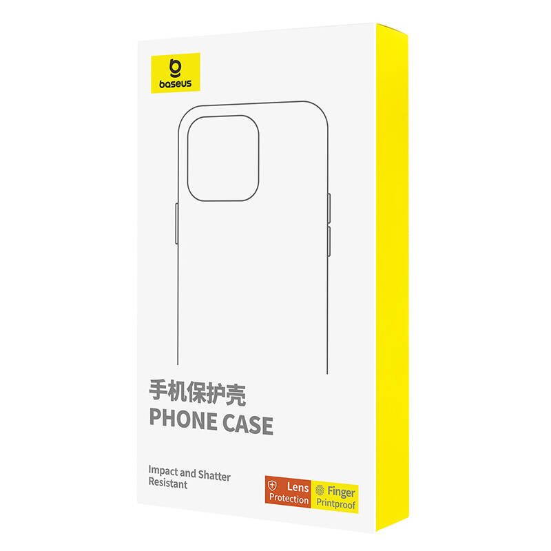 Phone Case with Stand Baseus SkyRing 360° for iP 14 Pro tempered-glass and cleaning kit (purple)