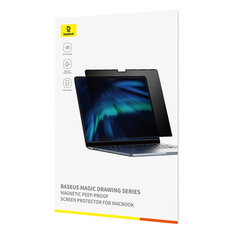Screen Protector Baseus Magic Drawing for MacBook Pro 13" (2022) cleaning kit (clear)