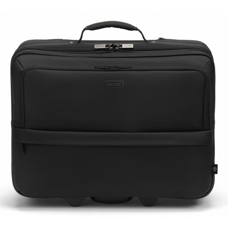 DICOTA D32036-RPET sacoche d'ordinateurs portables 43,9 cm (17.3") Valise sur roulette Noir