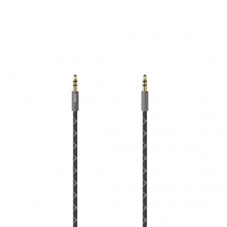 Hama 00205130 audio cable 1.5 m 3.5mm Black, Grey