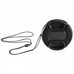 Hama Smart-Snap Lens Cap with Cord, For Lenses w/ 52mm Filter Thread
