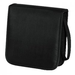 Hama CD Wallet Nylon 20, black 20 disques Noir