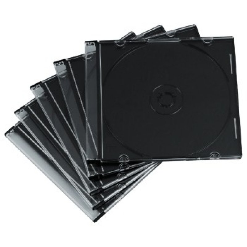 Hama CD Slim Jewel Case, pack 50 Pcs 1 discs Transparent
