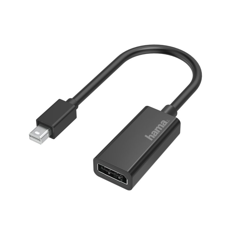 Hama 00200331 câble vidéo et adaptateur Mini DisplayPort DisplayPort Noir