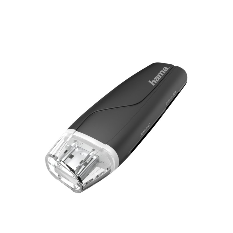 Hama 00200132 lecteur de carte mémoire USB 2.0 Noir, Vert, Rose, Turquoise
