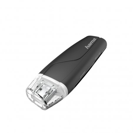 Hama 00200132 lecteur de carte mémoire USB 2.0 Noir, Vert, Rose, Turquoise