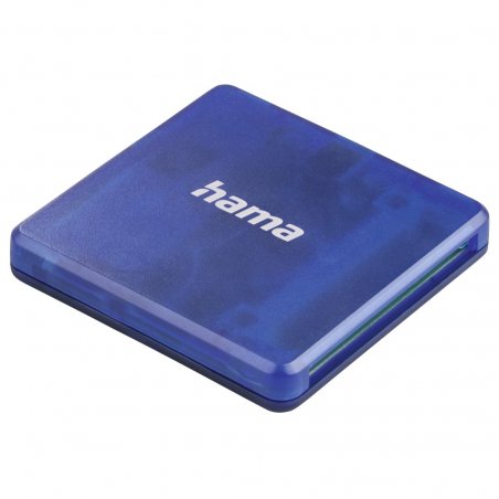 Hama 00124131 lecteur de carte mémoire USB 2.0 Bleu