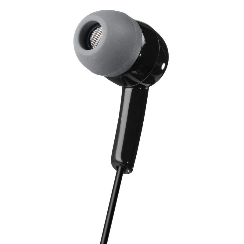 Hama Gloss Headphones Wired In-ear Music Black, Grey