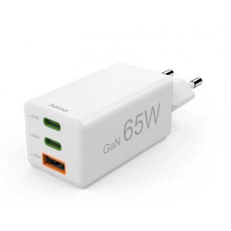 Hama 00201996 mobile device charger Smartphone White AC Fast charging Indoor, Outdoor