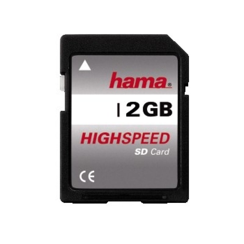 Hama 2GB SD Card, Class 4, 10MB/s