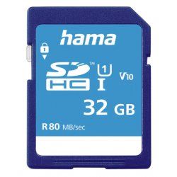 Hama 00124135 mémoire flash 32 Go SDHC UHS-I Classe 10